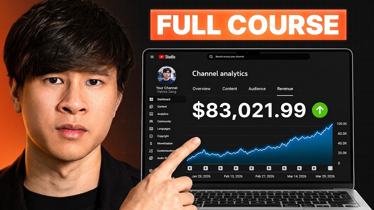 How I'd Use Claude AI to Make $10K/Month on YouTube (Full Course)