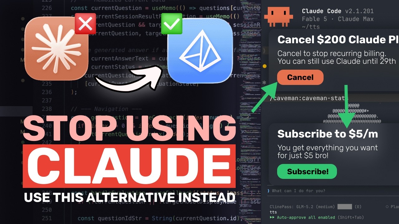 STOP USING Claude & Codex $20 & $200 PLANS: USE this $5 ALTERNATIVE INSTEAD!