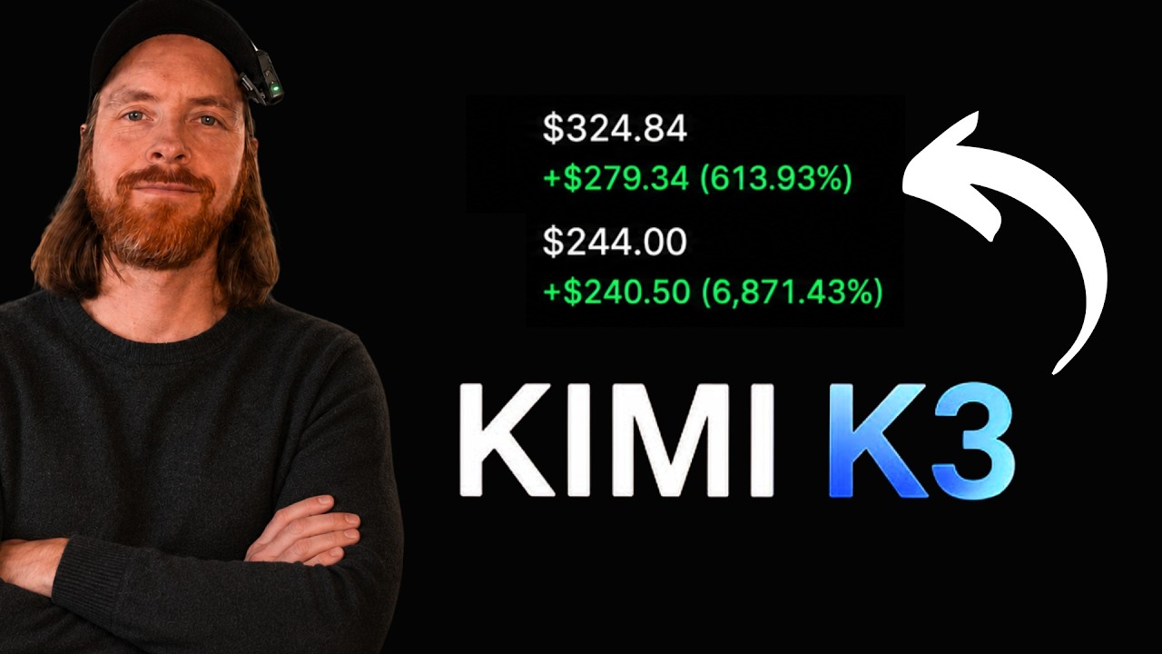How Kimi K3 CRUSHED Polymarket With a 6,871% Return
