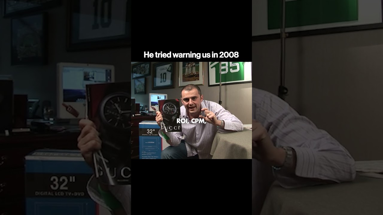 Streaming 18 years ago desperately trying to put people onto social media …