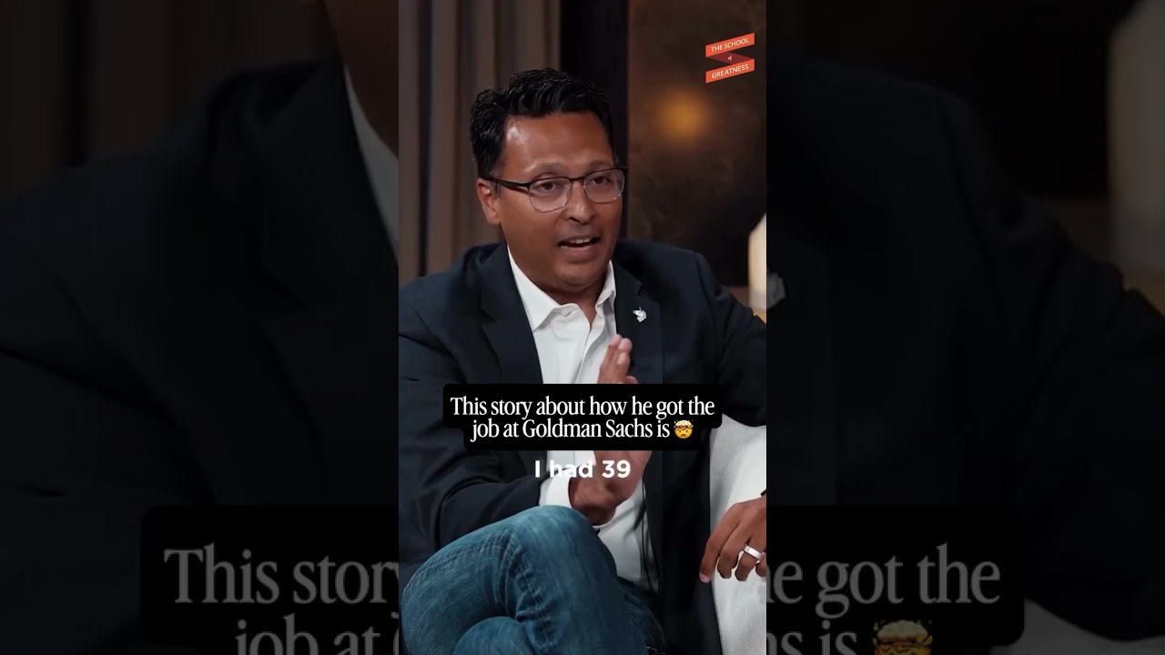 How I got a job at Goldman Sachs