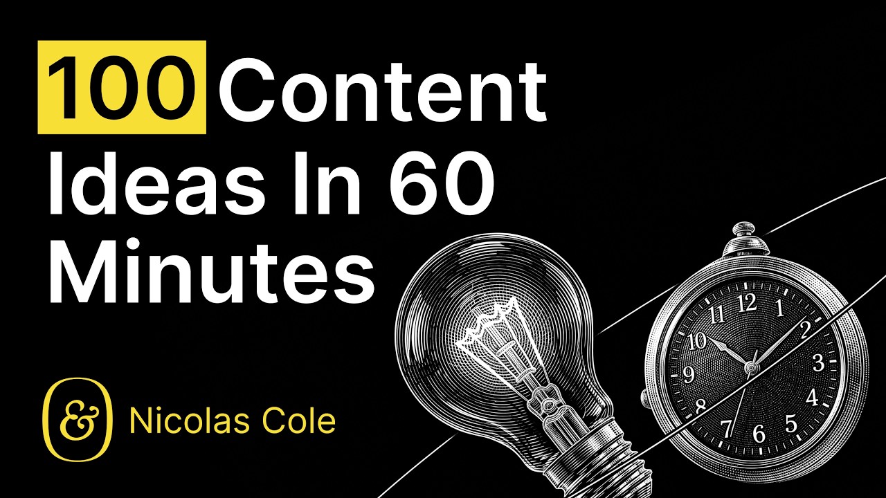 Endless Idea Generator Masterclass