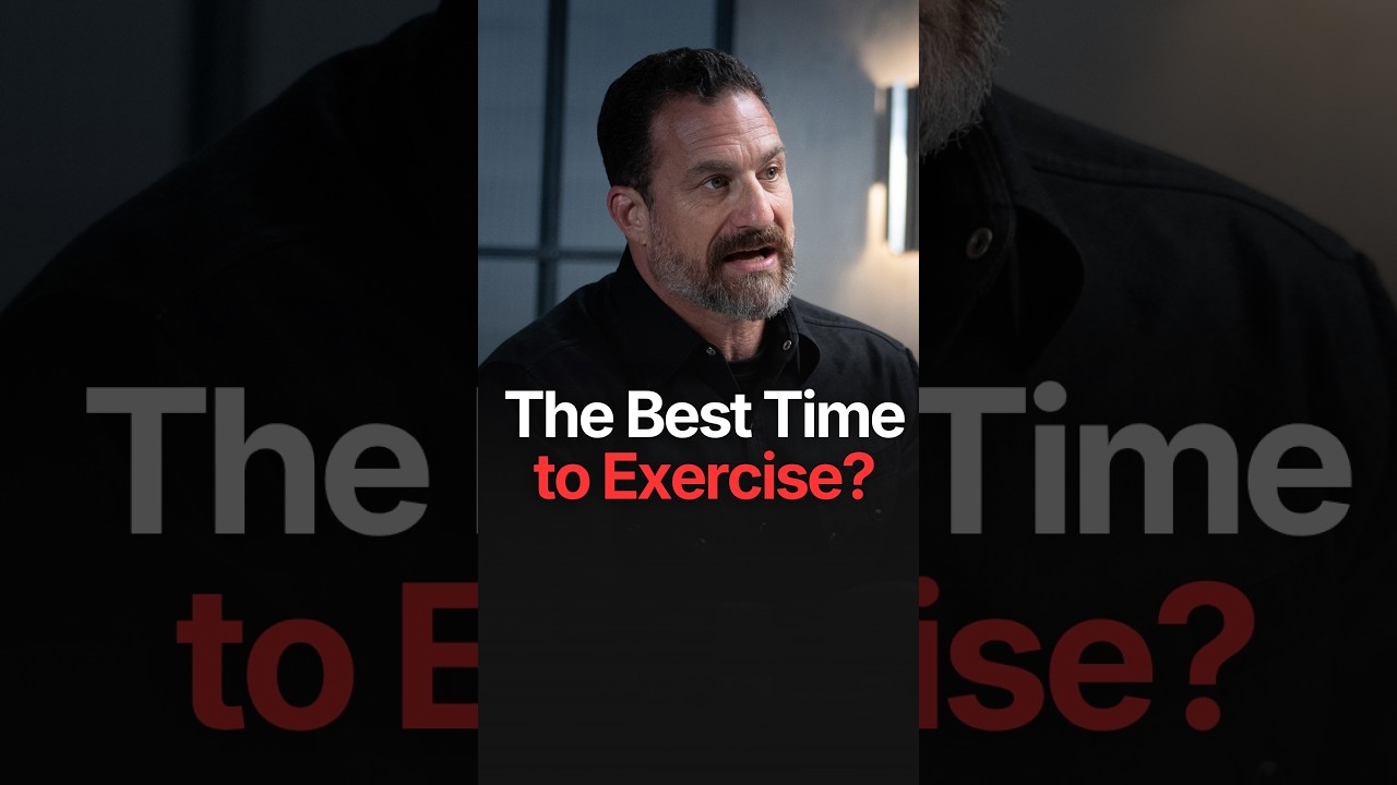 THE BEST TIME TO EXERCISE