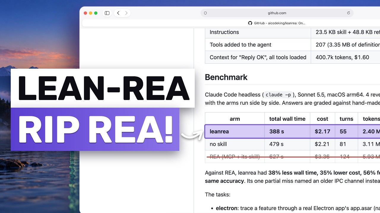 RIP Reverse Engineer Anything! This 8 KB Skill Outperforms REA (38% Faster)