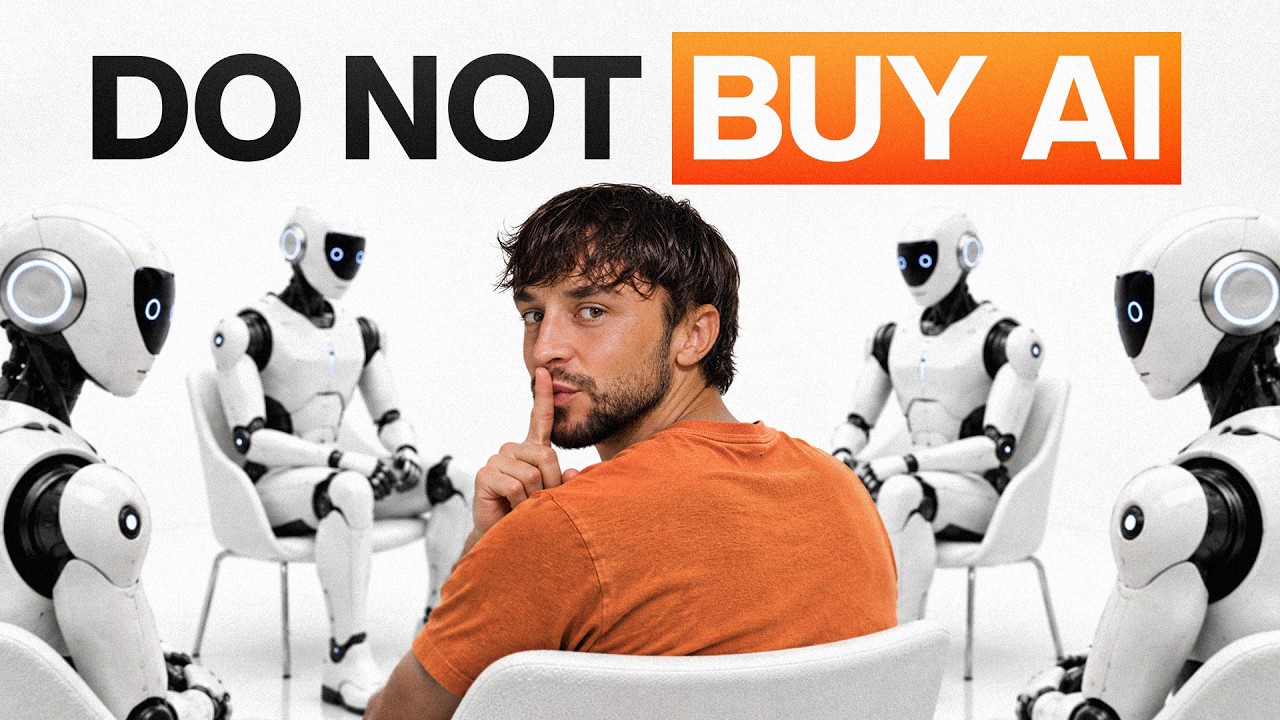 Why Most Businesses Should Stop Buying AI (Immediately)