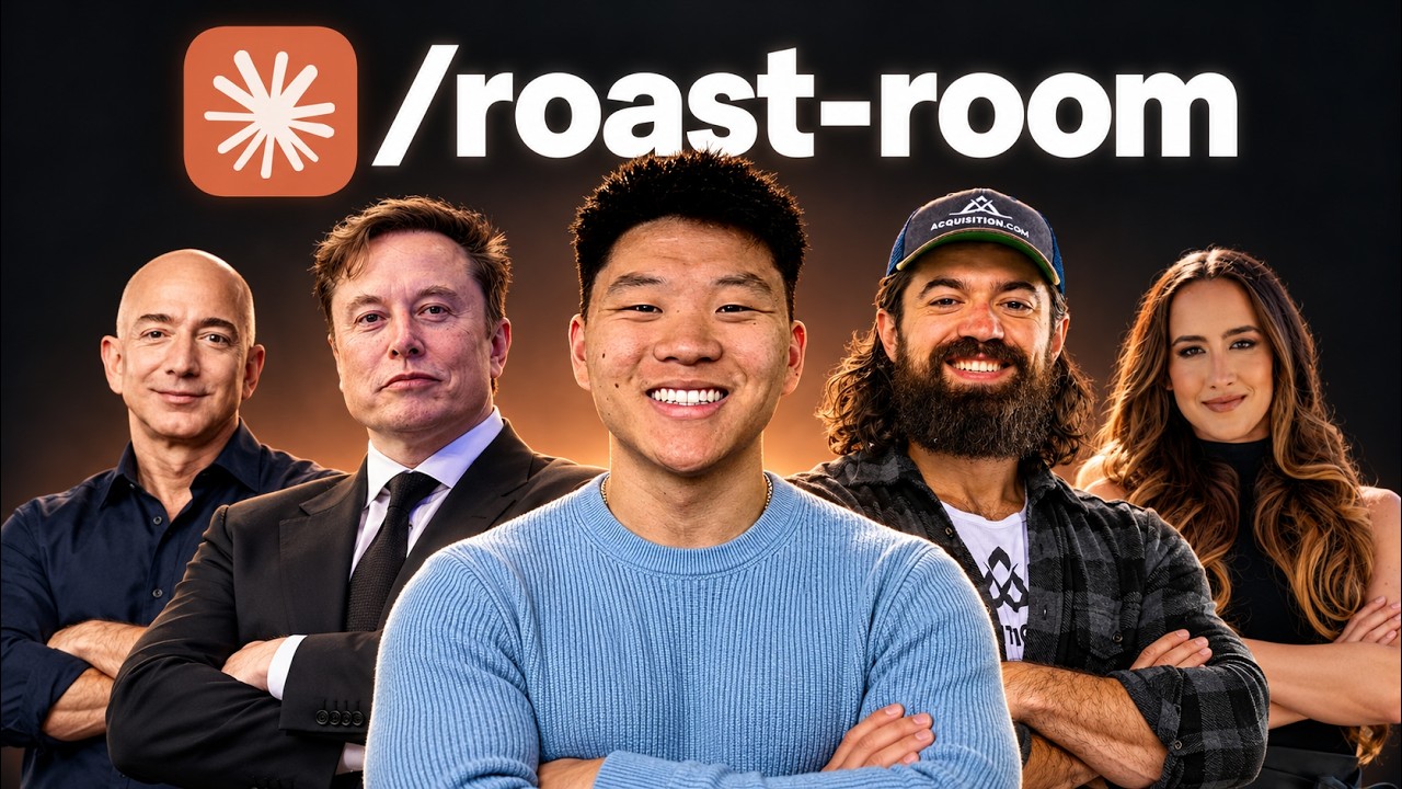 /roast-room: How I Use Claude to Think Like the Top 1%